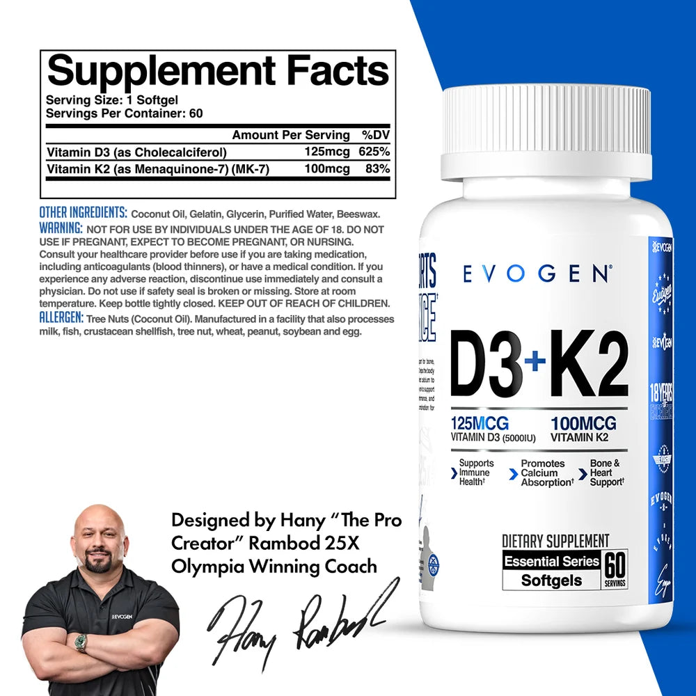 Vitamin D3+K2