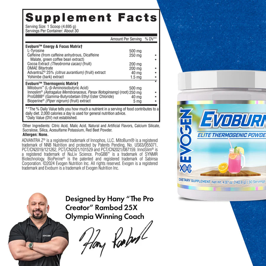 Evoburn Strawberry Lemonade