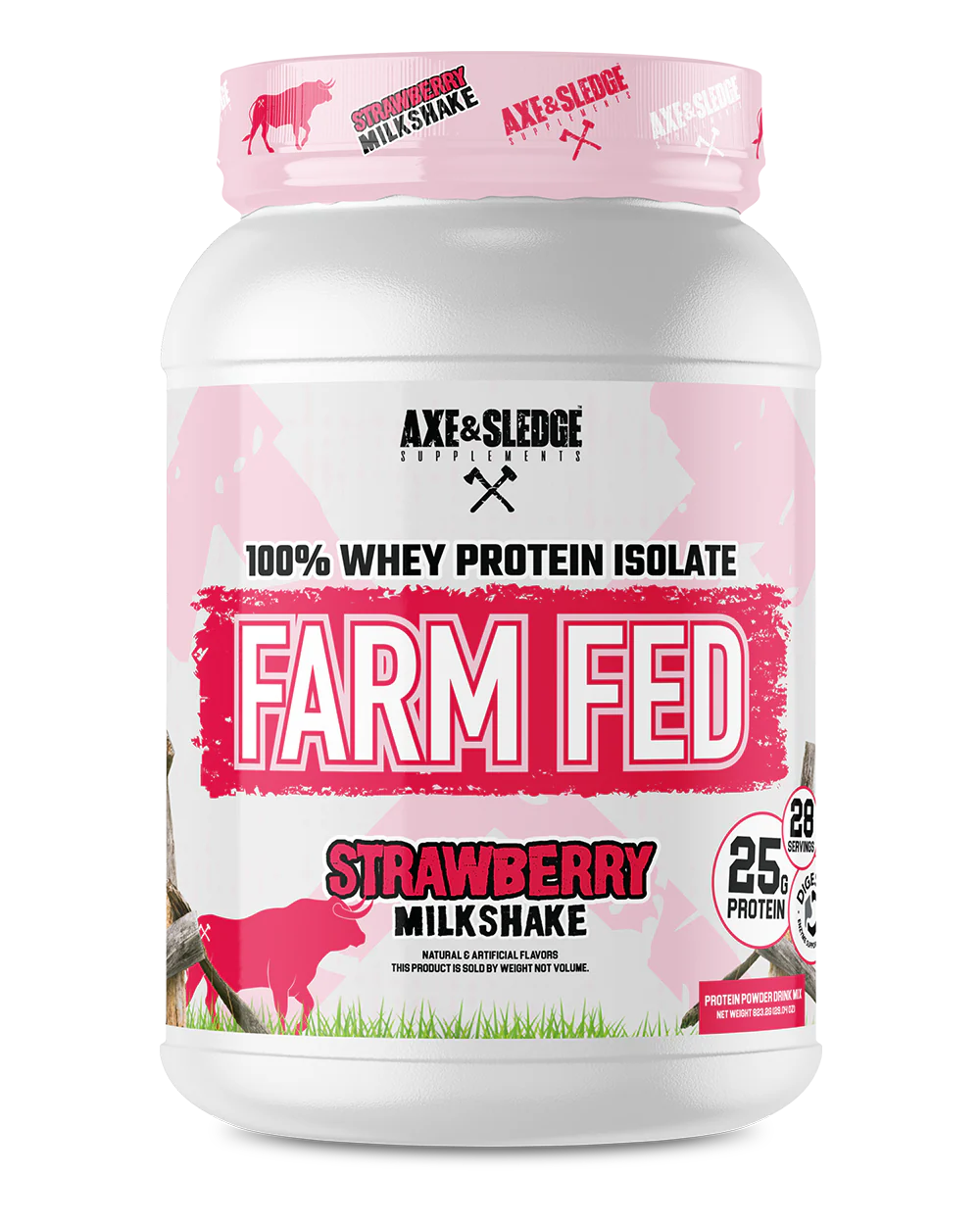 FarmFed Strawberry Milkshake