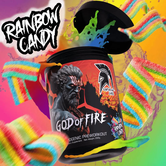 God Of Fire Rainbow Candy