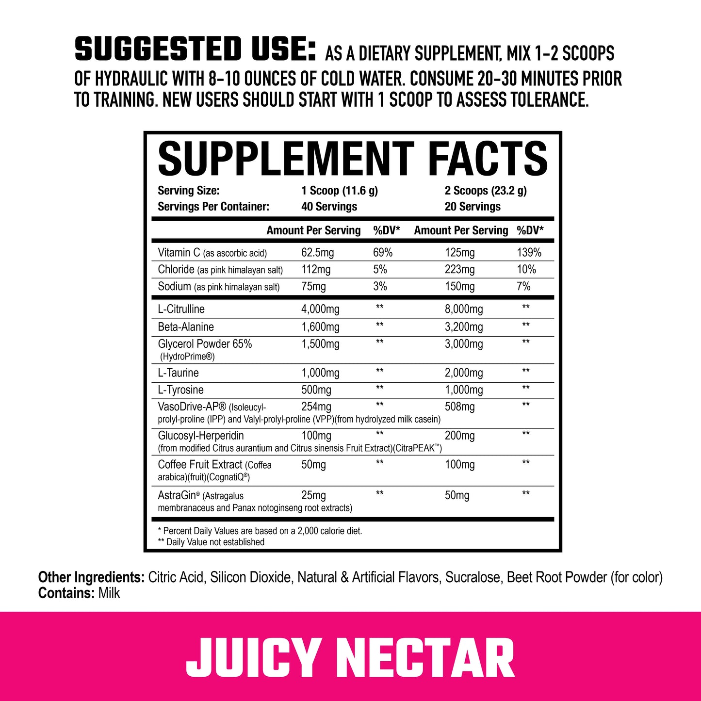 Hydrualic V2 Juicy Nectar