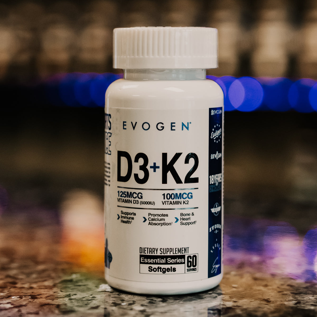 Vitamin D3+K2