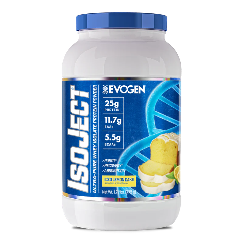 Isoject Iced Lemon Cake