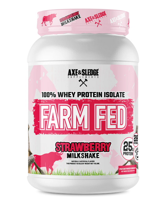 FarmFed Strawberry Milkshake