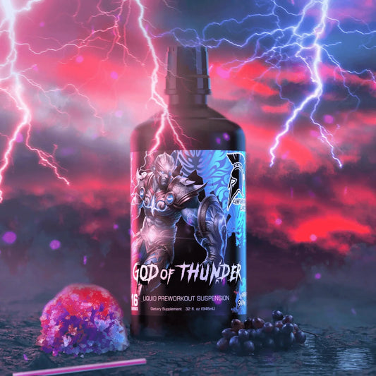 God Of Thunder Grape Snow cone