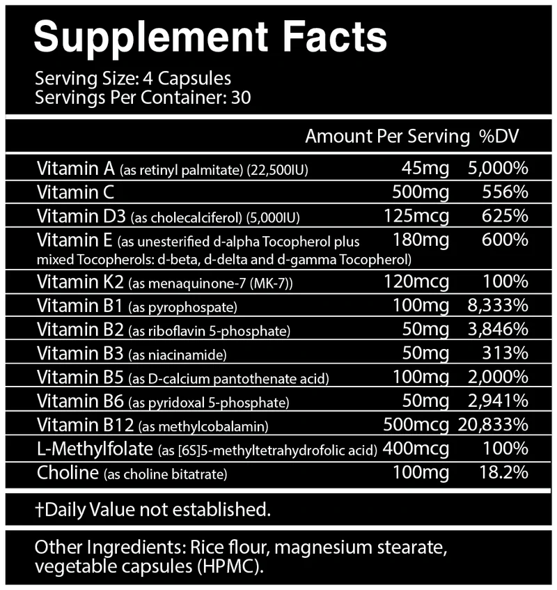 Vitality - Multivitamin